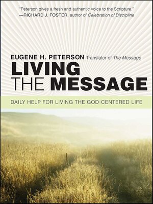 cover image of Living the Message